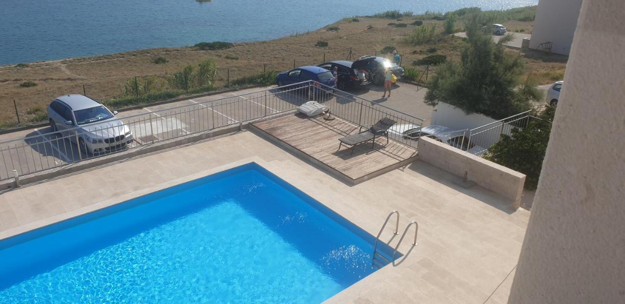 Studio Apartma Pag Blue Ocean 1 With Sea View Pag Town Exterior photo